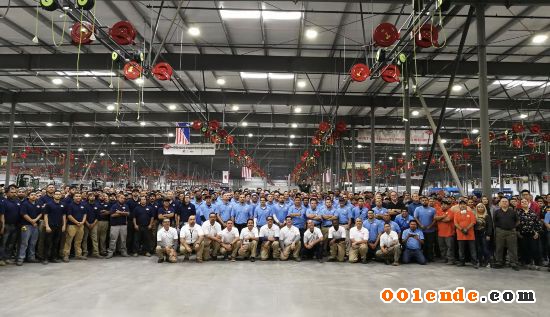 比亞迪舉行美國蘭卡斯特純電動巴士工廠三期竣工儀式 比亞迪舉行美國蘭卡斯特純電動巴士工廠三期竣工儀式