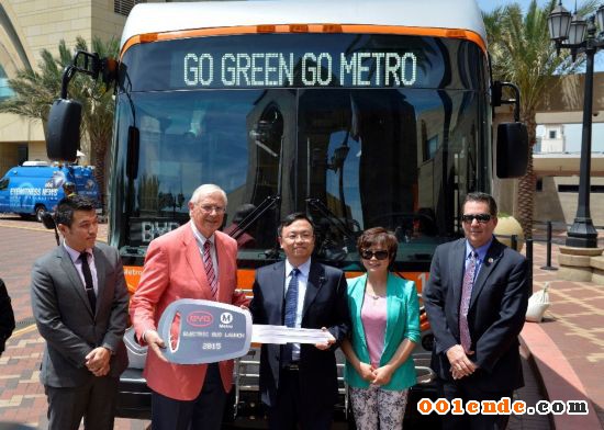 比亞迪舉行美國蘭卡斯特純電動巴士工廠三期竣工儀式 比亞迪舉行美國蘭卡斯特純電動巴士工廠三期竣工儀式