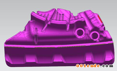 利用熱應力場模擬分析對壓鑄模具局部區域壽命進行估算