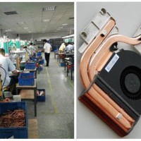 散熱管壓扁機，導熱管熱壓壓扁機，銅管熱壓壓扁機