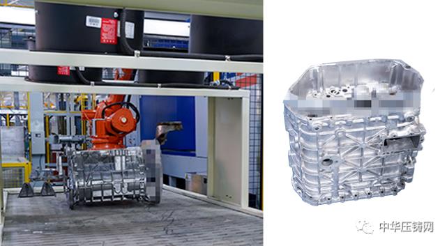 新突破!海天金屬3500T壓鑄機首件重型卡車變速箱殼體下線